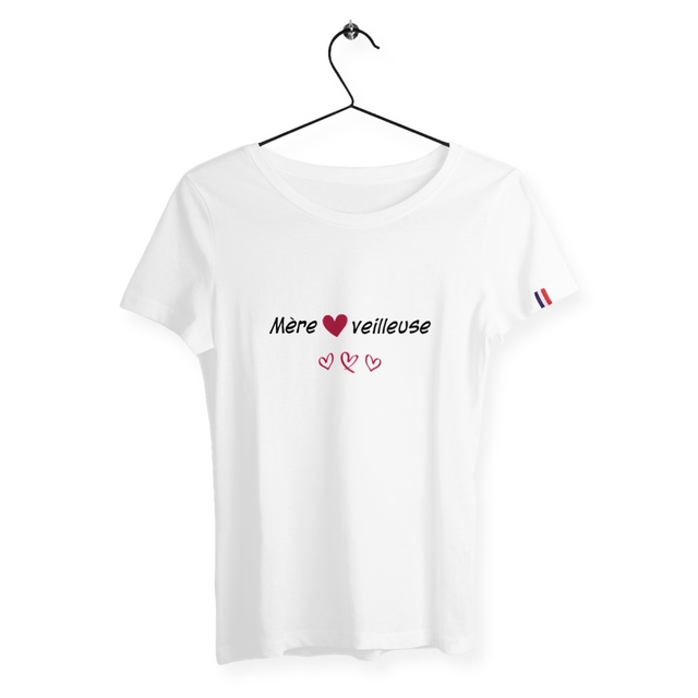 Image back T-shirt femme mère veilleuse France édition