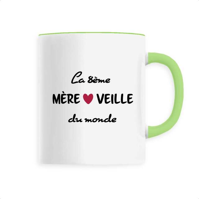 Image back Mug céramique 8ème mereveille du monde