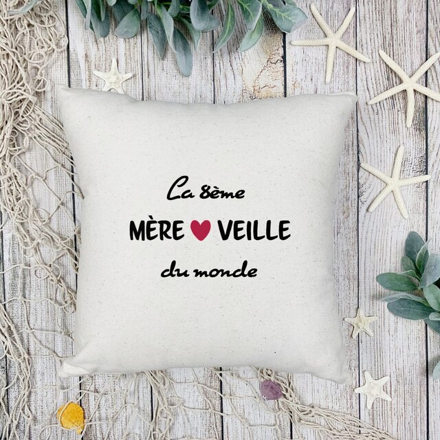 Image front Coussin 8ème mereveille du monde