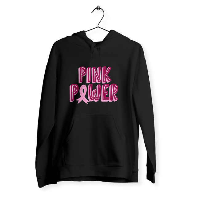 Image back Sweat femme pink power