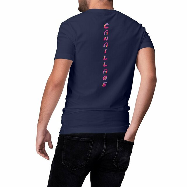 Image front T-shirt homme Canaillage Intense