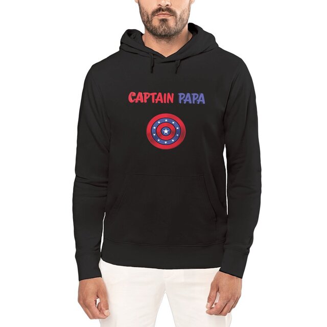 Image front Sweat homme captain papa