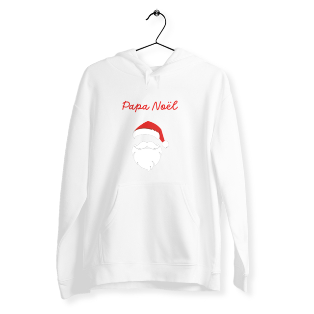 Image back Sweat homme papa Noël