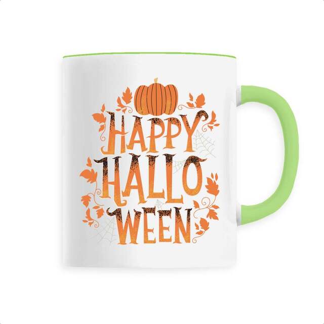 Image back Mug happy halloween
