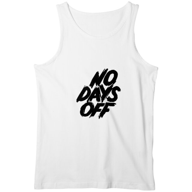 Image back Débardeur homme No days off