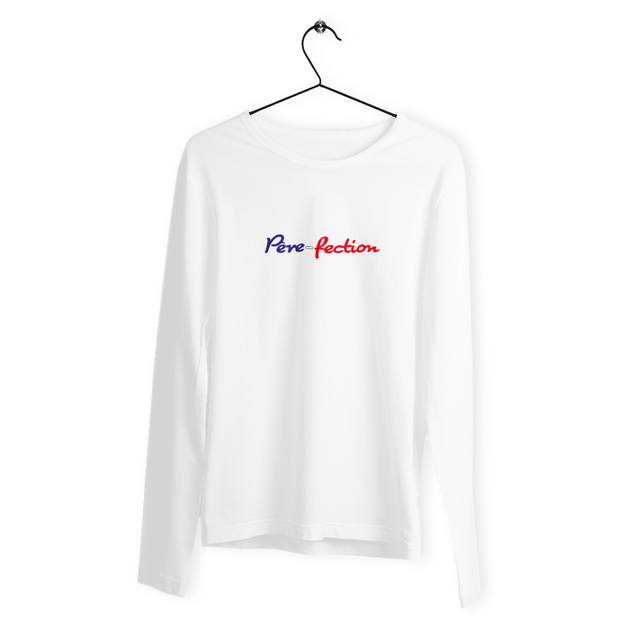 Image back T-shirt manches longues homme père-fection
