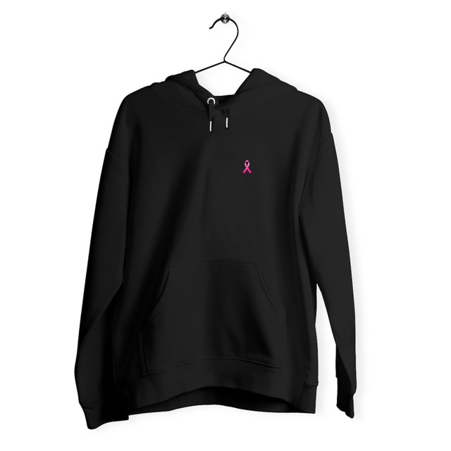 Image back Sweat unisexe Canaillage rose