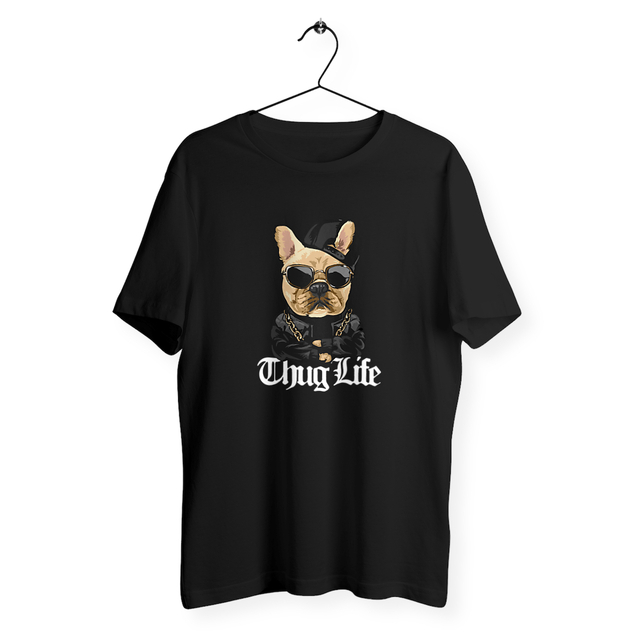 Image back T-shirt homme Thug life
