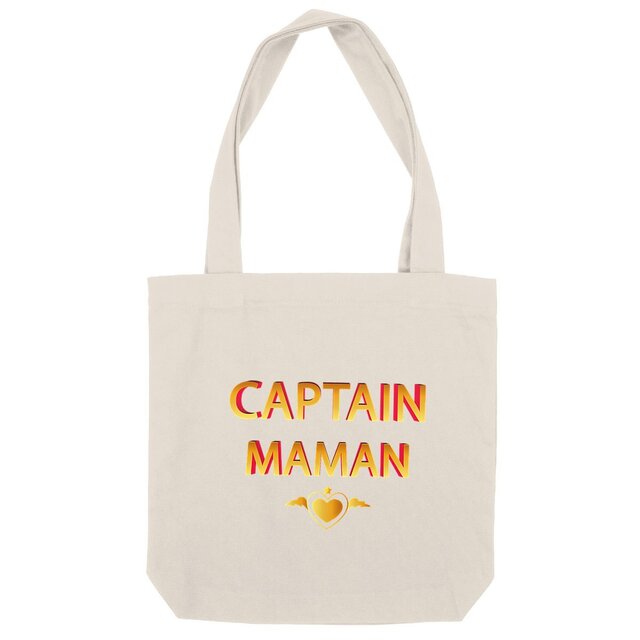 Image back Sac coton captain maman