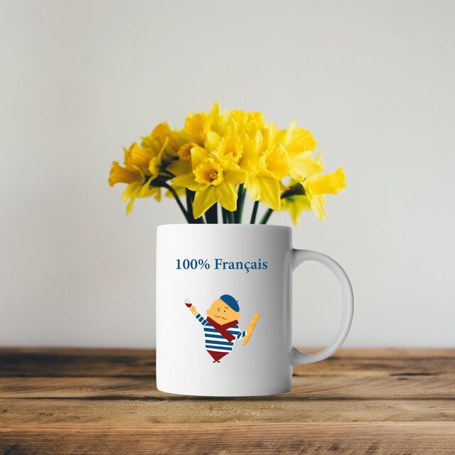 Image front Mug céramique 100% français