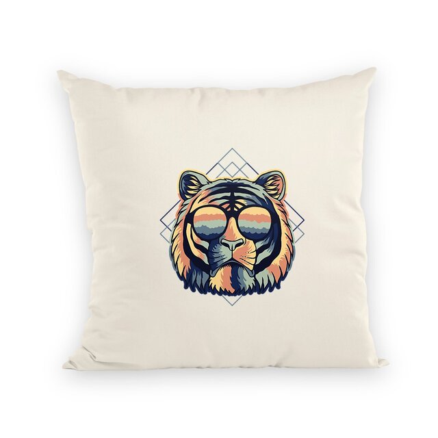 Image back Coussin tigre miami