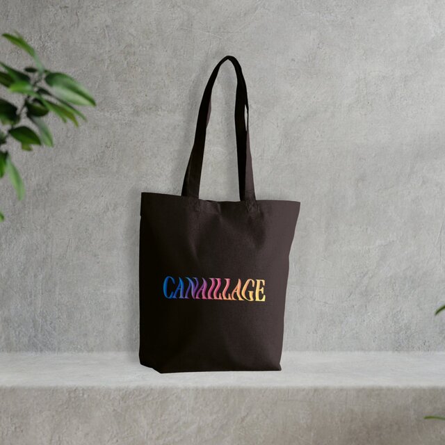 Image front Sac coton canaillage color