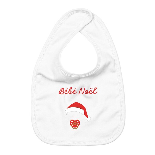 Image back Bavoir bébé Noël