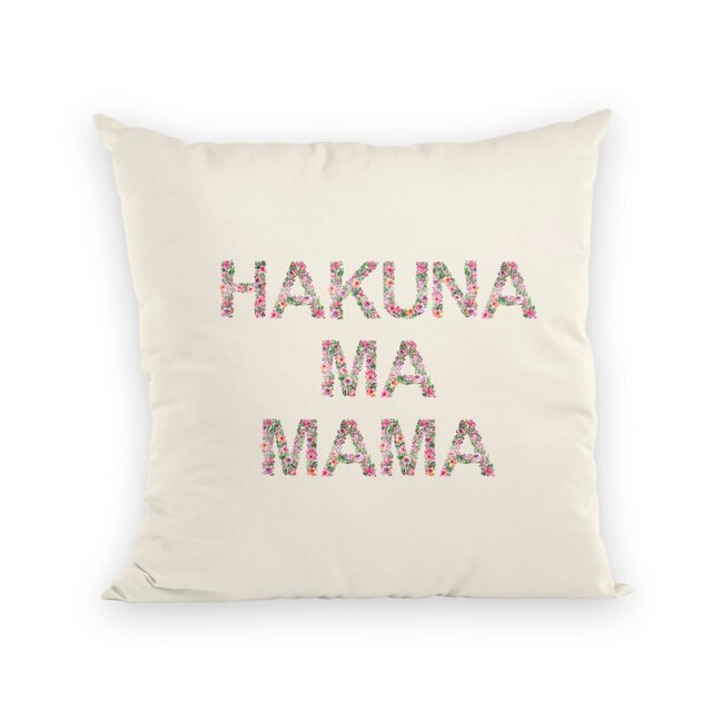 Image back Coussin hakuna ma mama