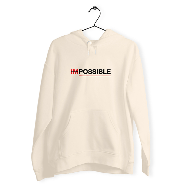 Image front Sweat unisexe luxe "possible" 