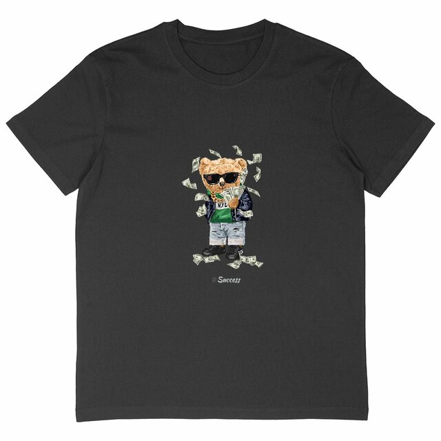 Image back T-shirt homme oversize Teddy success