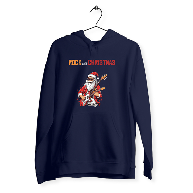 Image back Sweat unisexe rock and christmas