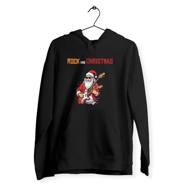 Image front Sweat unisexe rock and christmas