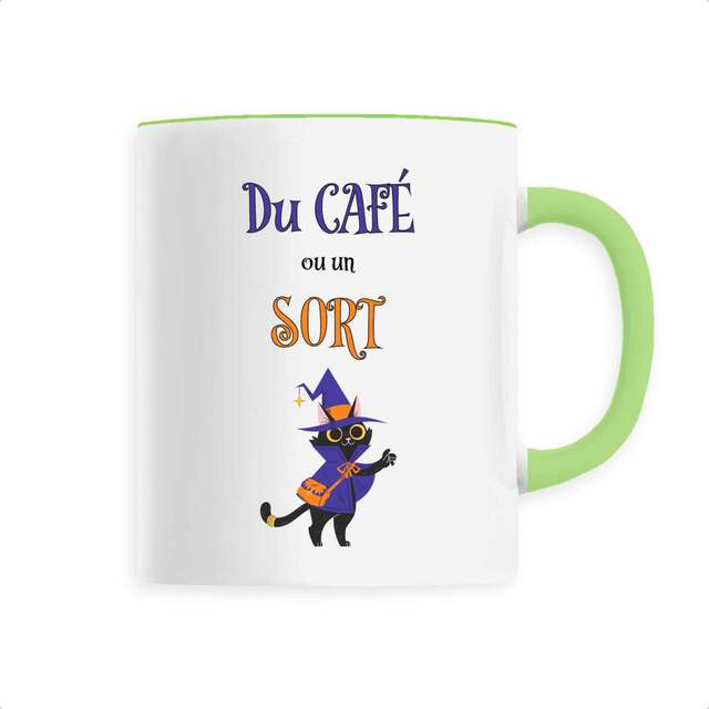 Image back Mug du café ou un sort