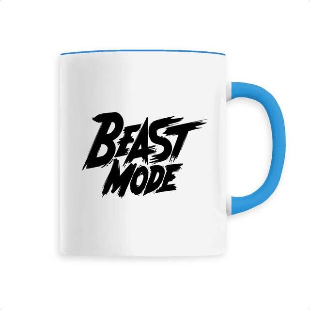 Image back Mug céramique homme beast mode