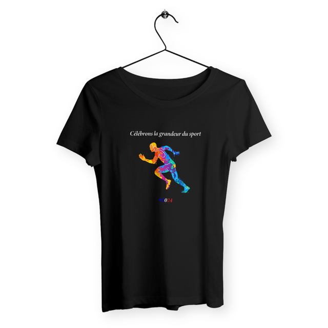 Image back T-shirt femme athlétisme
