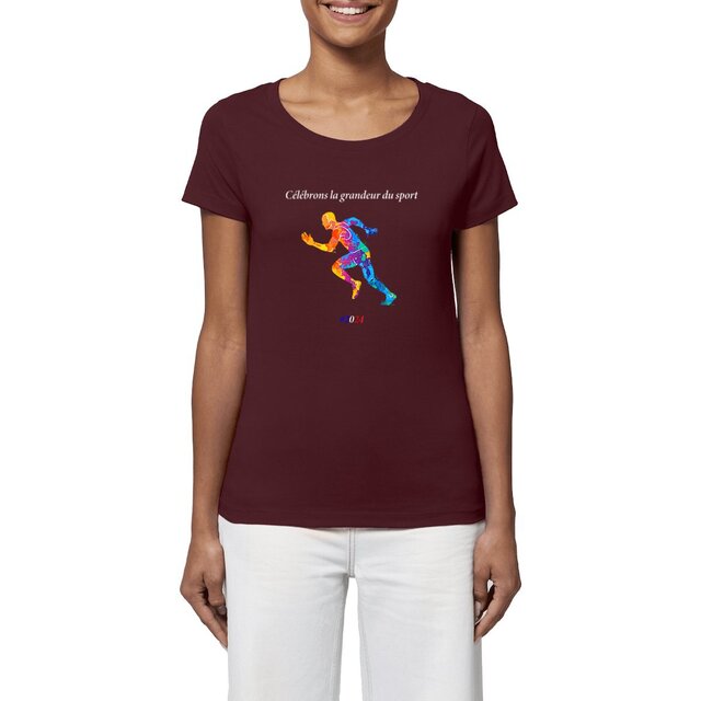 Image front T-shirt femme athlétisme