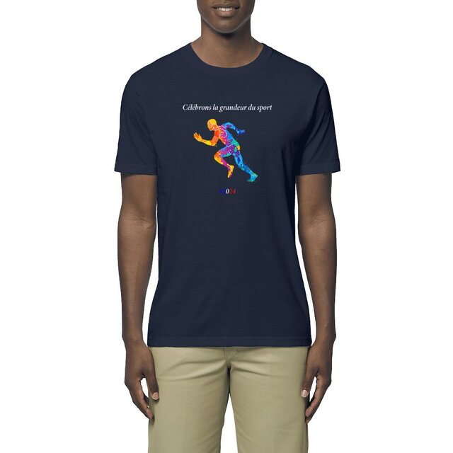 Image front T-shirt homme athlétisme