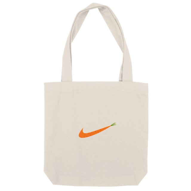 Image back Sac coton logo carotte 