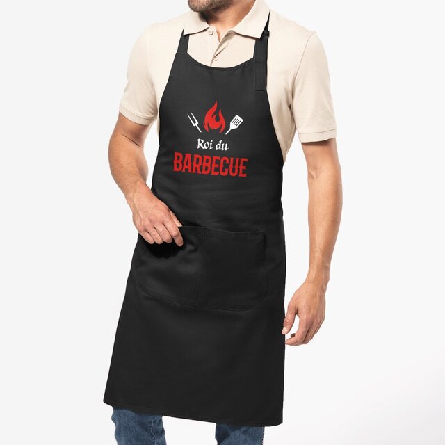 Image front Tablier roi du barbecue