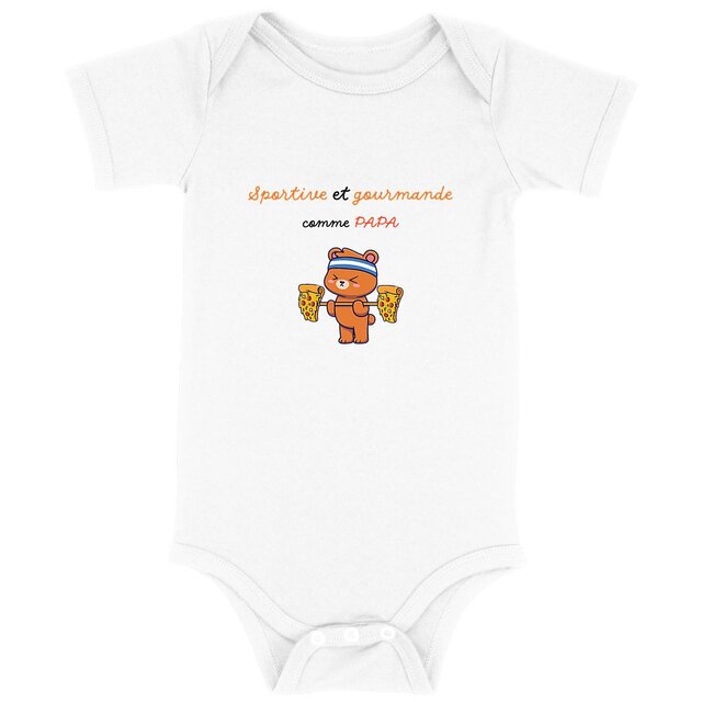 Image back Body sportive et gourmande comme papa