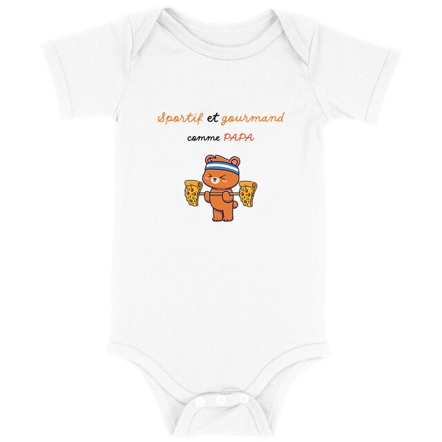 Image back Body sportif et gourmand comme papa