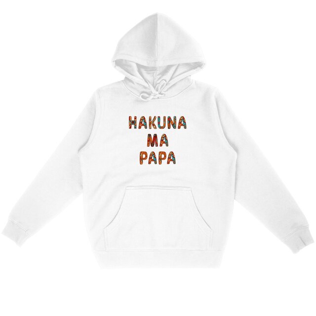 Image back Sweat homme hakuna ma papa