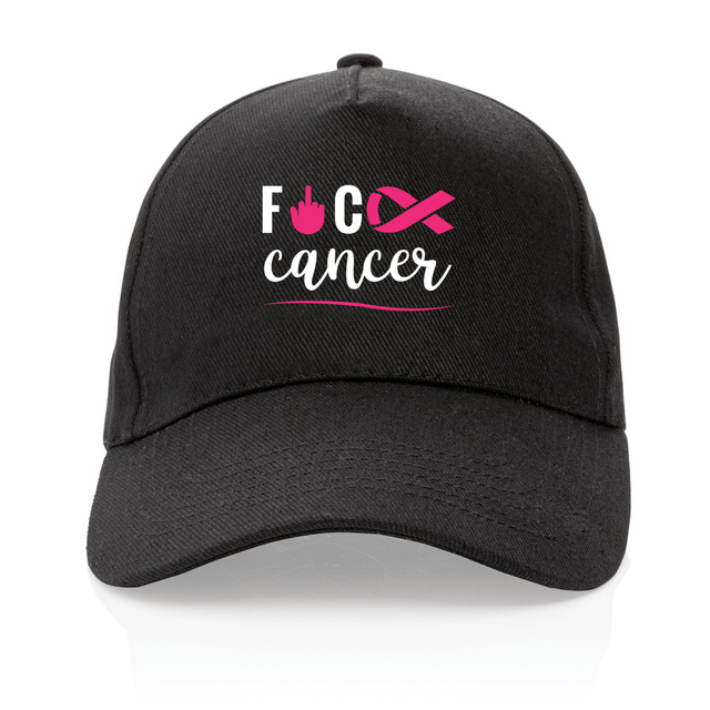 Image back Casquette fuck cancer