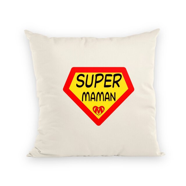 Image back Coussin super maman