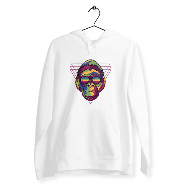Image front Sweat unisexe gorille miami