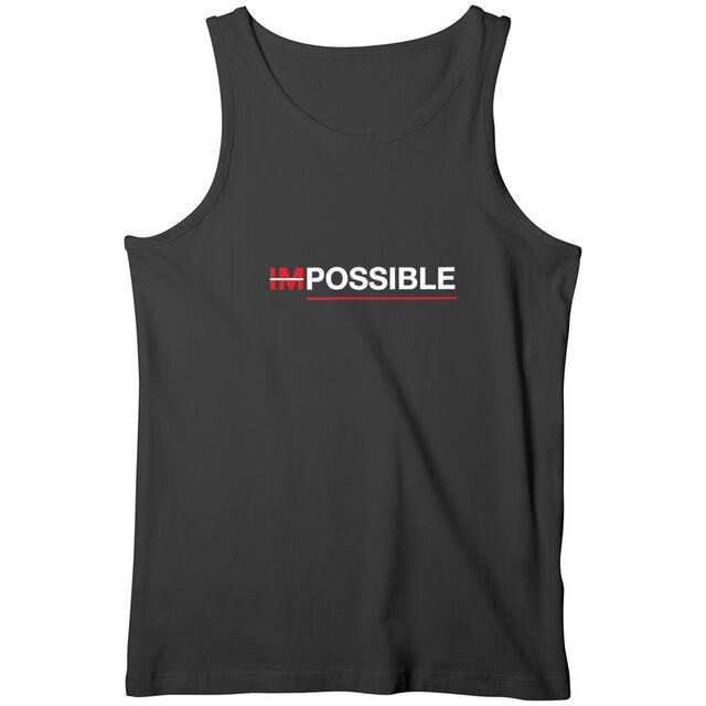 Image back Débardeur homme "possible"