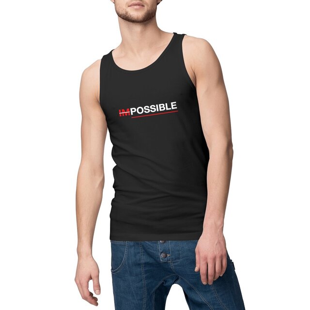 Image front Débardeur homme "possible"