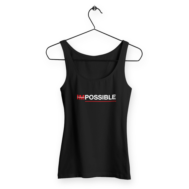 Image back Débardeur femme "possible"
