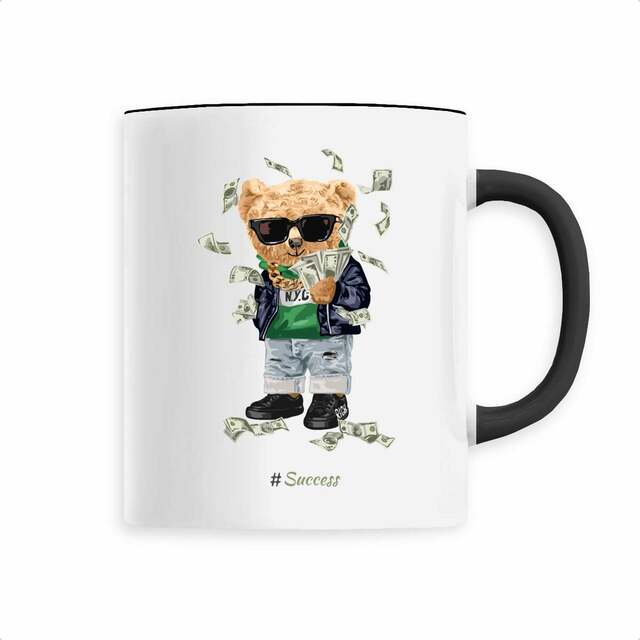 Image back Mug céramique Teddy success