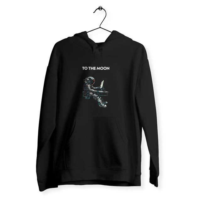 Image front Sweat unisexe to the moon