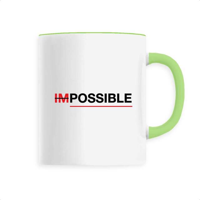 Image back Mug céramique "possible" 