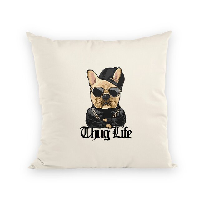Image back Coussin thug life