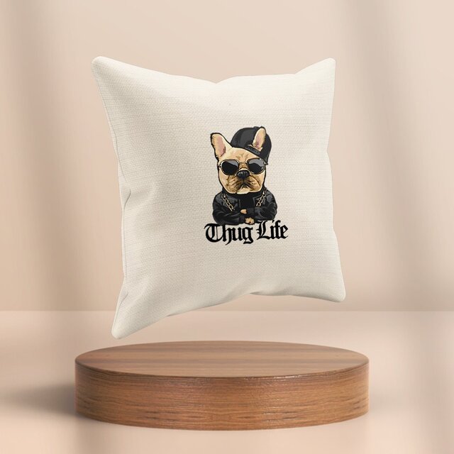 Image front Coussin thug life