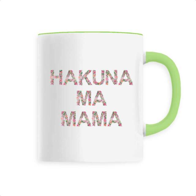 Image back Mug céramique hakuna ma mama