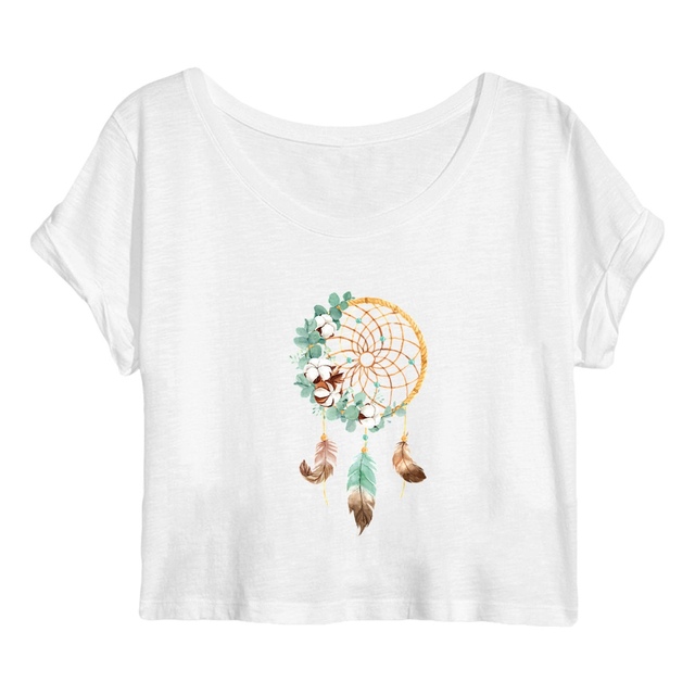 Image back Crop top attrape rêve