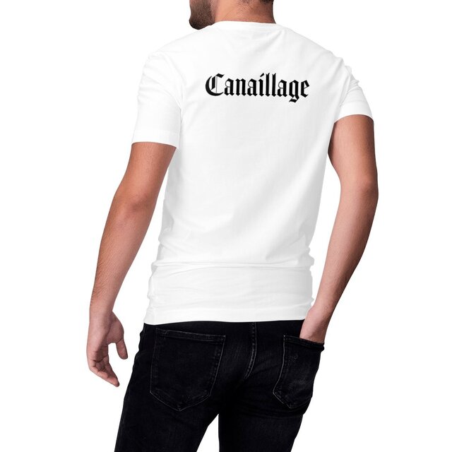 Image front T-shirt homme canaillage goth