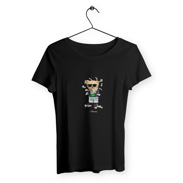 Image back T-shirt femme Teddy success