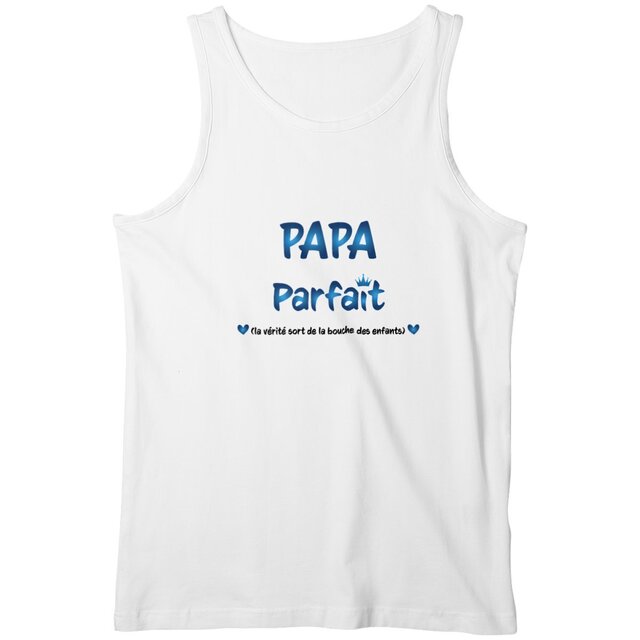 Image back Débardeur homme papa parfait