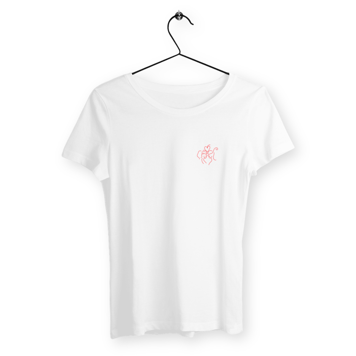 Image back T-shirt femme Amour