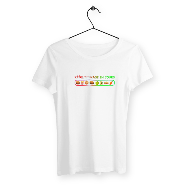 Image back T-shirt femme rééquilibrage en cours